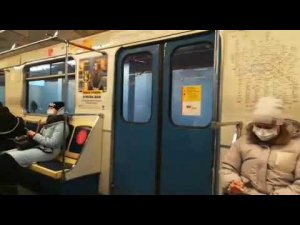 Замоскворецкая линия метро. Перегон Технопарк - Кантемировская. Каширская закрыта на реконструкцию.