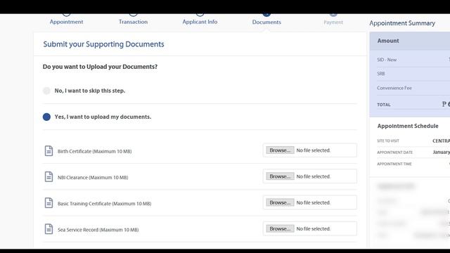 Seafarer's Identification Document (SID) l How to process from online appointment to releasing смотреть онлайн