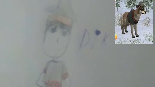 Нарисовала своего волка из Wild craft в виде человека:) смотреть онлайн