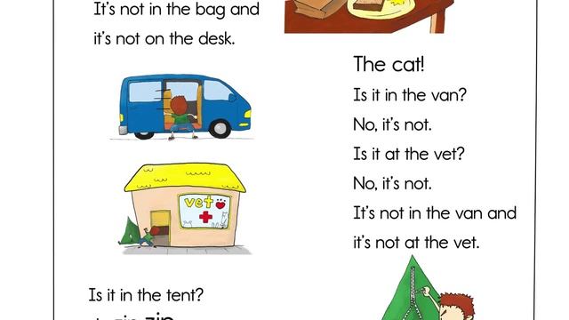 Kids Reading Practice - TRW Readers 1 - Story 5 The Cat And The Egg