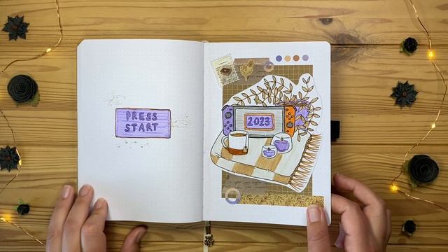 My LAST Bullet Journal Flip Through ? Tv, movies & video games themed смотреть онлайн