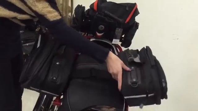 Honda CB400 обзор багажной системы для туризма смотреть онлайн