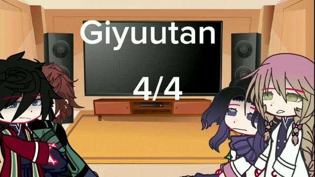 ?Giyu, tanjiro, Shinobu y mitsuri reaccionan a giyuutan y mitsushino ? смотреть онлайн