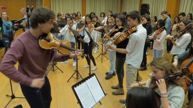 Alexander Rybak probt mit dem Musiknachwuchs | Eurovision Song Contest смотреть онлайн