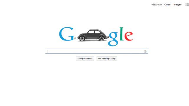 Volkswagen google doodle смотреть онлайн