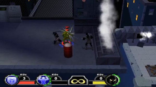 TMNT : Mutant Melee - Fix Widescreen 16:9 + patch ita