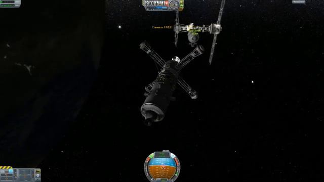 KSP - серия 006 (орбитальная станция), еще модуль стыковка к станции смотреть онлайн