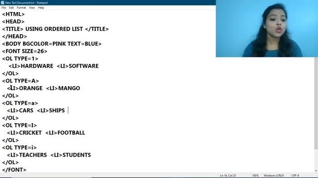 MAKE YOUR WEBPAGE MORE PRESENTABLE USING ORDERED LIST WITHOUT ANY INTERNET CONNECTION || HTML смотреть онлайн