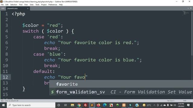 PHP Tutorial 9 | PHP Switch Statement смотреть онлайн