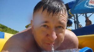 Анапа Аквапарк ЗОЛОТОЙ ПЛЯЖ. ОБЗОР Лысомана Водные горки Аттракционы на море отдых. Аквапарки Росси