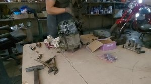 Ява 350 634/ ремонт двигателя/ восстановление мотоцикла серия 1.