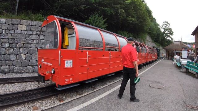 Brienz Rothorn Bahn in Brienz, Switzerland смотреть онлайн