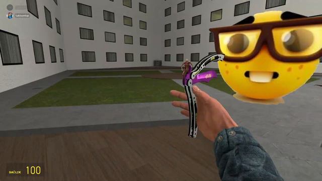 Testing csgo knife mods in garrys mod w my friend смотреть онлайн