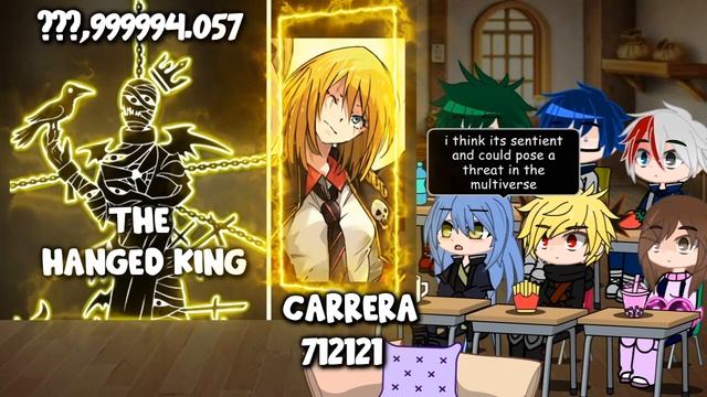 MHA/BNHA+Rimuru Reacts to SCP "The Hanged King" VS. 7 Primordial Demons || Gacha Club || смотреть онлайн