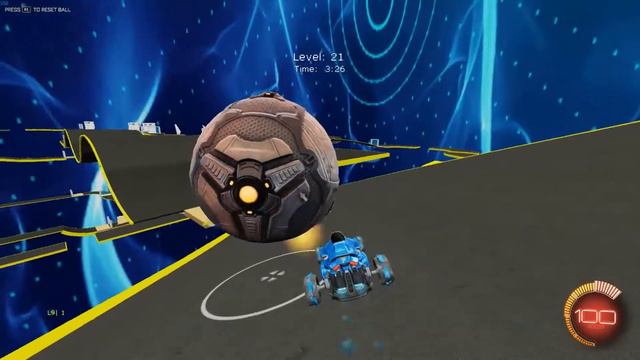 Rocket League - Dribbling Challenge 2 New PB (7:01)