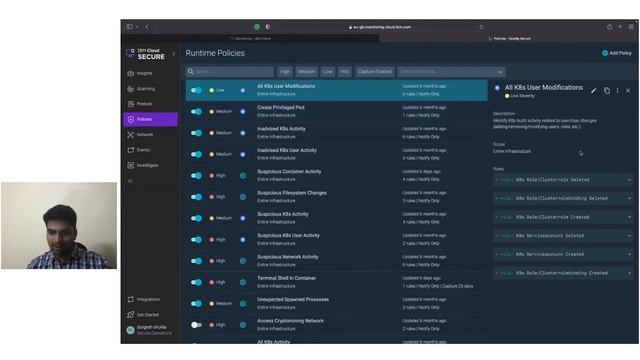 Demo of Sysdig Secure on IBM Cloud смотреть онлайн
