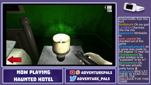 Haunted Hotel (Wii U Horror Game) Playthrough - The First Skunk Bundle смотреть онлайн