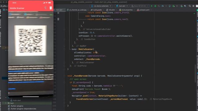 Scanning QR-Codes or Barcodes with Flutter (mobile_scanner) #Flutter #AppDevelopment смотреть онлайн