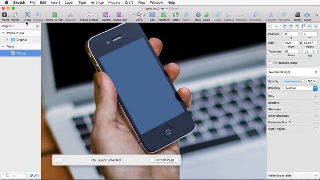 Quick Tip: How to Create Perspective Mockups in Sketch смотреть онлайн