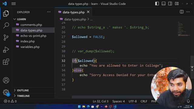 Mastering Data Types in PHP - Part 7: Complete PHP & MySQL Course for Beginners - Urdu / Hindi смотреть онлайн