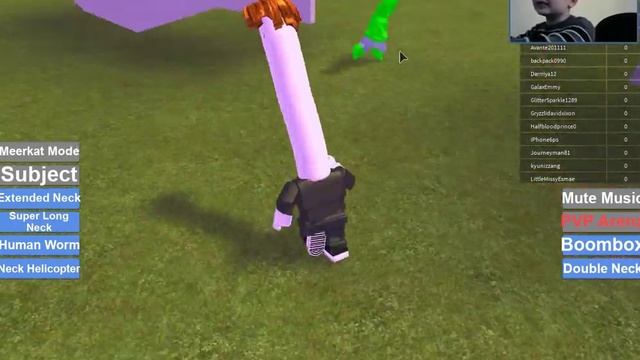 САМАЯ СМЕШНАЯ ИГРА! / РОБЛОКС / ROBLOX Human Giraffe , симулятор длинная шея детский летсплей смотреть онлайн
