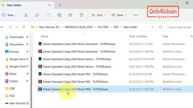 Free Desain Banner Spanduk Caleg Peserta Pemilu 2024 Siap Cetak (CDR PSD) - Coreldraw Photoshop