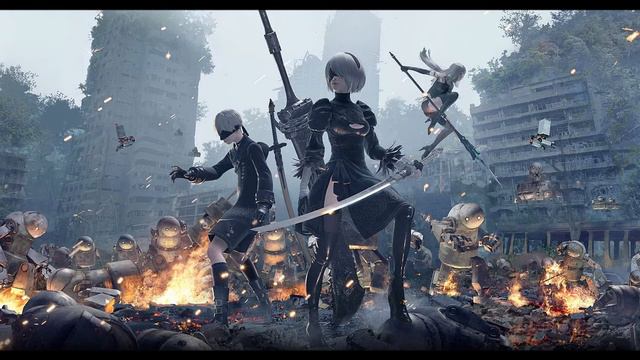 Nier Automata - Weight Of The World ENG+JAP VERSION COMBINED at the same time смотреть онлайн