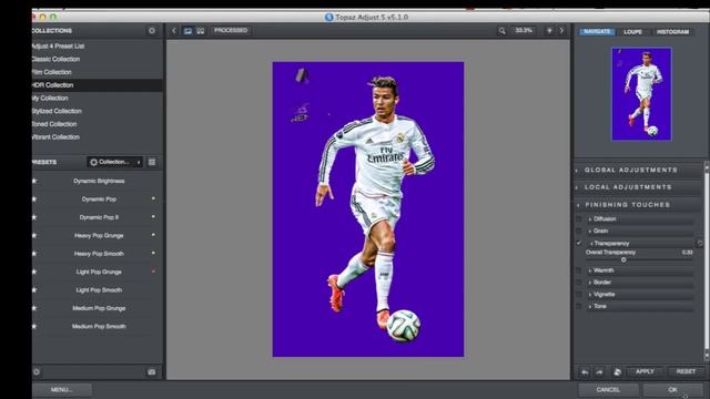 Cristiano Ronaldo Skin Tutorial || TOPAZ LABS смотреть онлайн
