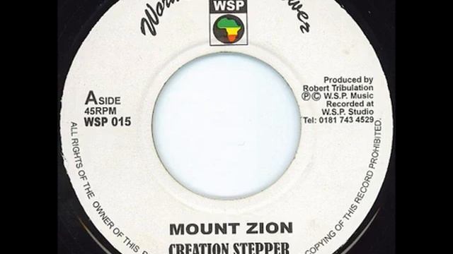 Creation Stepper - Mount Zion + Version