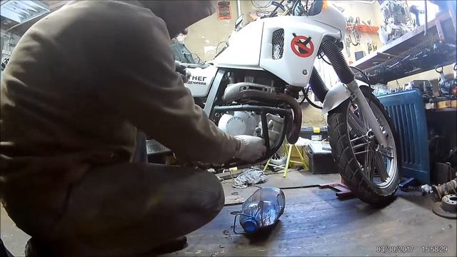 Замена масла на Honda Ax-1 смотреть онлайн