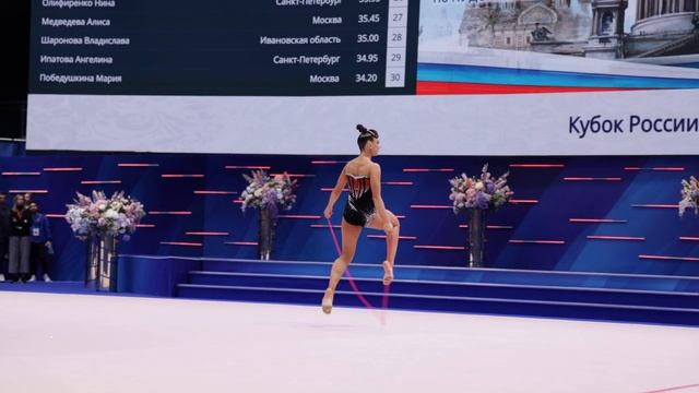 Lala Kramarenko Rope Russian Cup 2022 AA смотреть онлайн