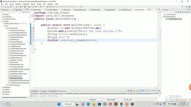 how to reverse a string using java смотреть онлайн