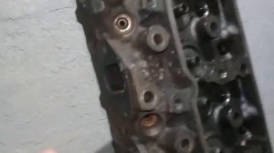 ГБЦ 4JG2 ISUZU трещины замена на SAT