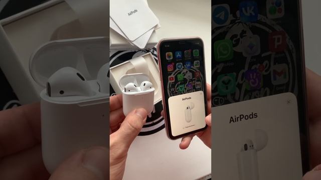 Обзор и подключение Apple AirPods 2 Premium+ с чипом Airoha на IOS16