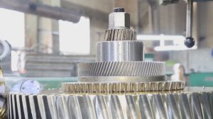 зубонарезание цилиндрической косозубой шестерни