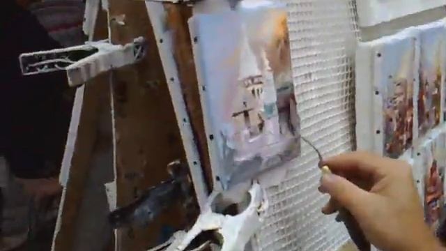 Париж_Монмартр_художники_авг. 2012г. смотреть онлайн