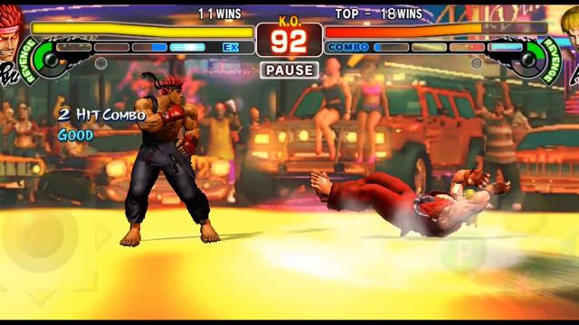 Evil Ryu Survival Mode Street Fighter IV CE 23 Wins in 1080p60fps Playing On OnePlus 9 Pro смотреть онлайн