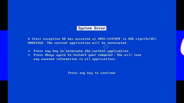 Эволюция Синего экрана смерти в Windows (1985-2022) смотреть онлайн