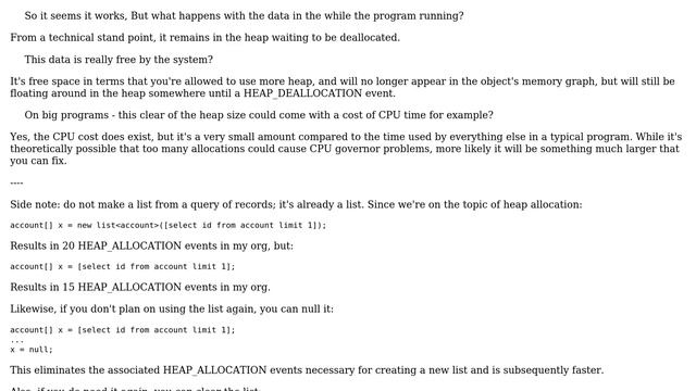 Salesforce: Heap size LIMIT (2 Solutions!!) смотреть онлайн