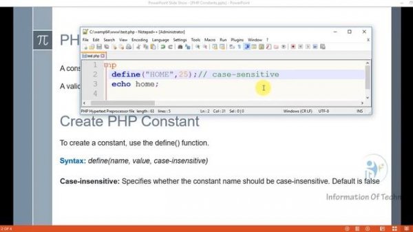 PHP Constants