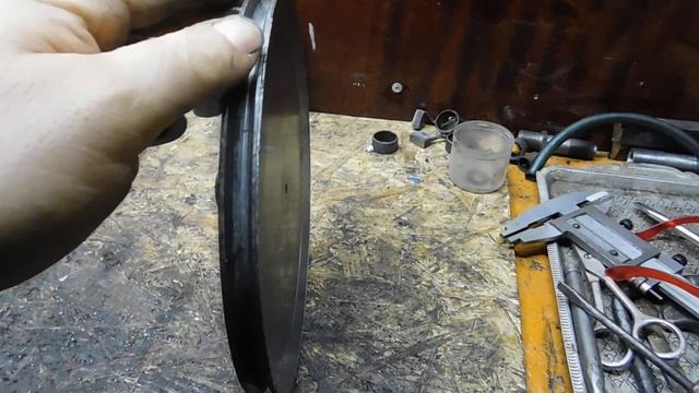 Ремонт фрикционного диска (шкив хода) снегоуборщика. смотреть онлайн