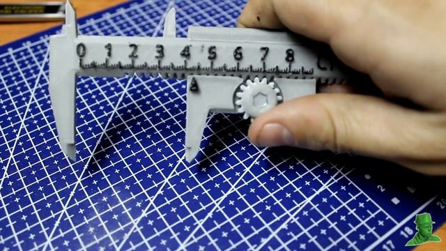 Штангенциркуль на 3d принтере