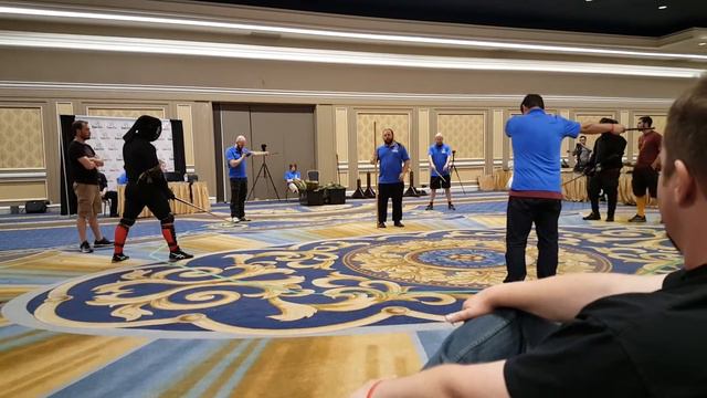 Combat Con advanced longsword final match between Jonathan Ying and Kyle Griswold. смотреть онлайн
