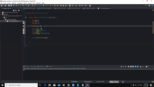 How To Initialize a Variable - Java Tutorial For Absolute Beginners смотреть онлайн