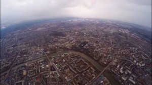 Город Орел с высоты 1000 метров