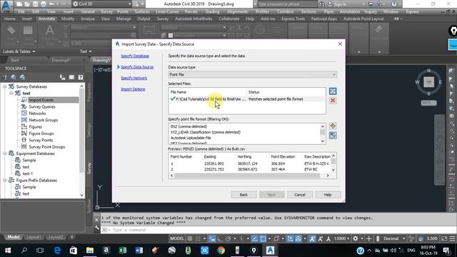 Topographic survey data Processing in civil 3d Lesson#5 смотреть онлайн
