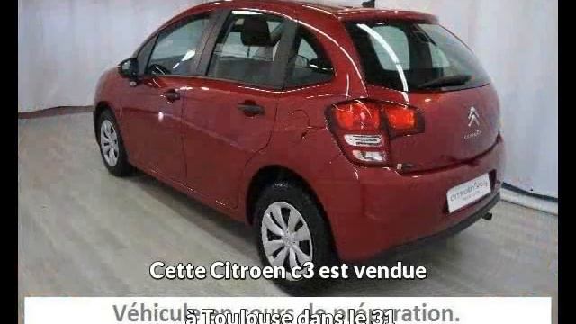 Citroen c3 occasion visible à Toulouse présentée par Citroen montaudran смотреть онлайн
