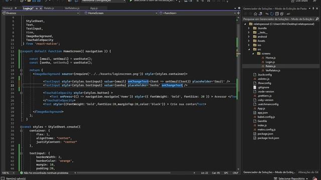 CRIAÇÃO DE APP EM REACT NATIVE / JAVASCRIPT - Clube Relato Pessoal - #Parte 1 смотреть онлайн