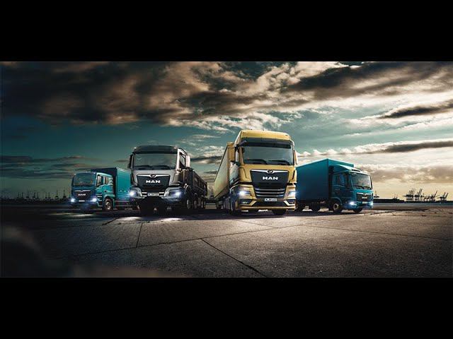 Кратко основные особенности нового MAN нового поколения серий TGL, TGM, TGS и TGX смотреть онлайн
