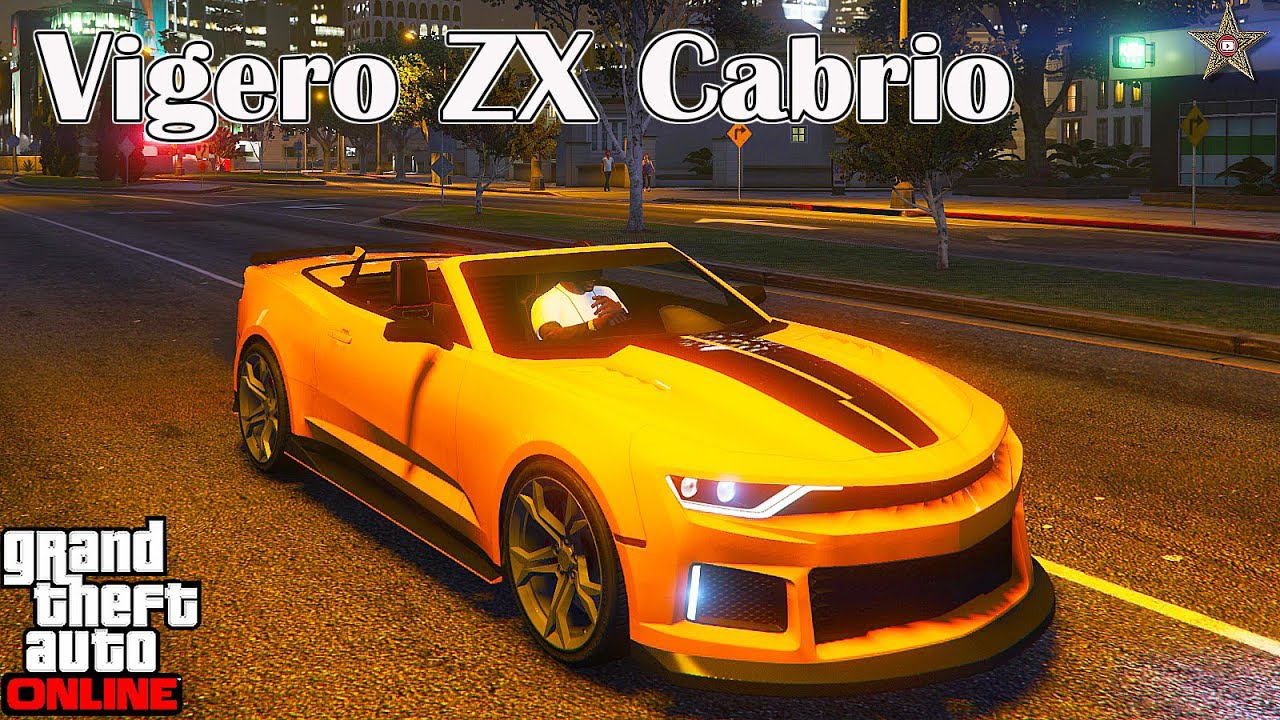 НОВЫЙ DECLASSE VIGERO ZX КАБРИОЛЕТ В GTA ONLINE (ТЮНИНГ И ОБЗОР ПО ФАНУ) смотреть онлайн